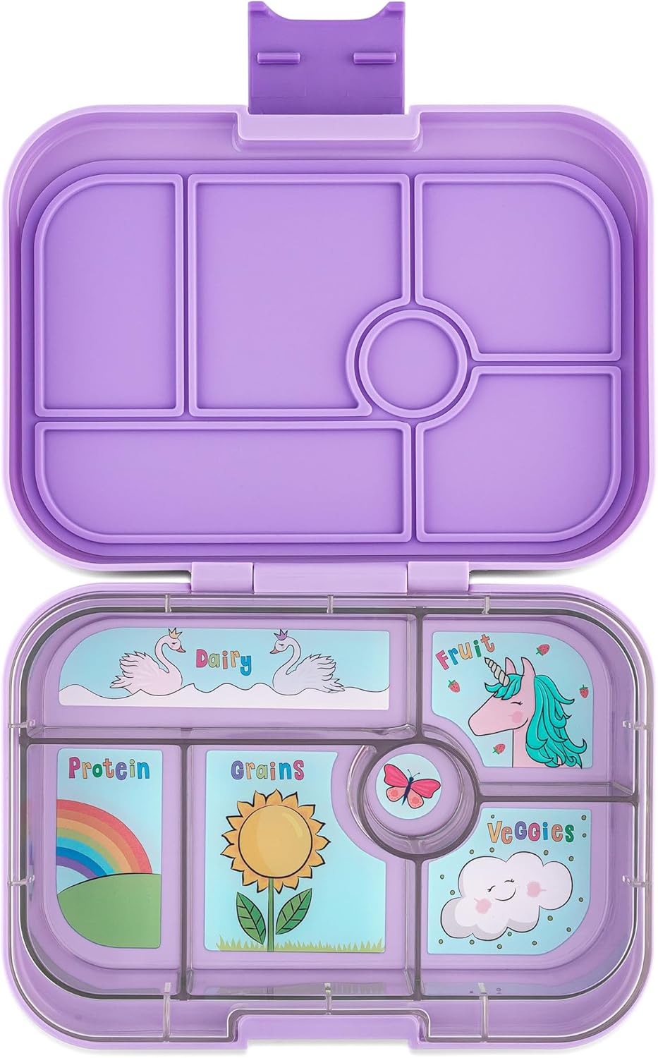 Yumbox Original Leakproof Bento Lunch Box for Kids - Lavande Purple