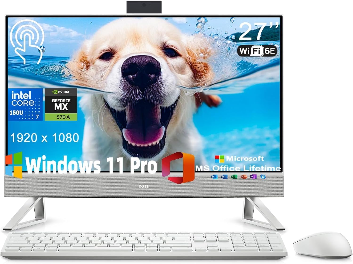 Dell Inspiron 7730 All in One Desktop with 27-inch Touchscreen