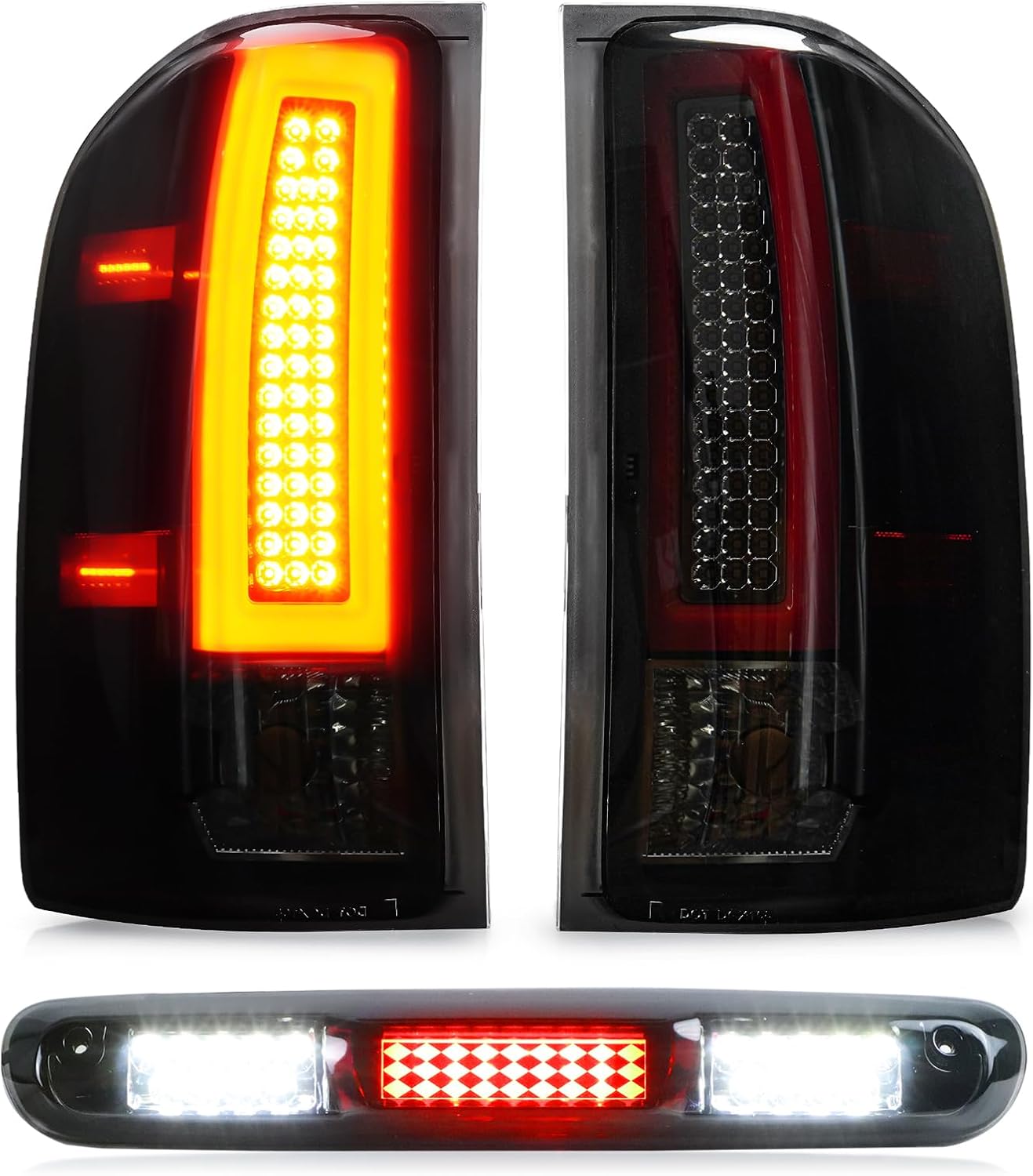 Tail Light + 3rd Brake Cargo Lamp for Chevy Silverado 1500