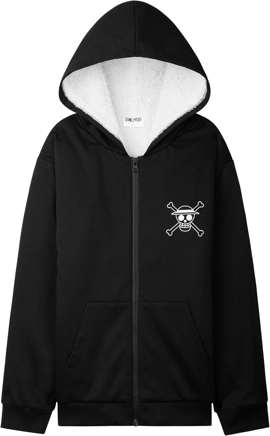 One Piece Hoodie for Boys and Teens, Cozy Anime Sweatshirt