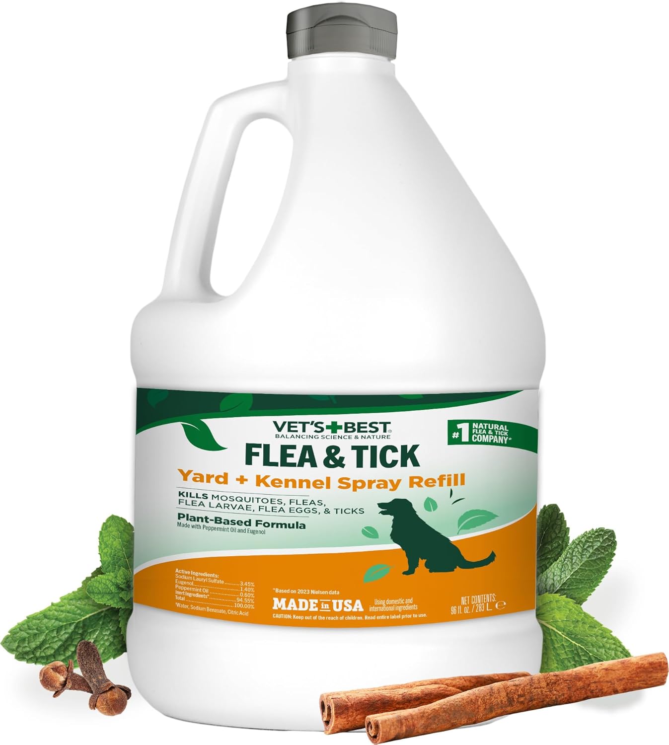 Vet's Best Flea and Tick Yard Spray for Safe Outdoor Protection