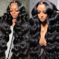 32 Inch Body Wave Lace Front Wig Human Hair - Full 200 Density