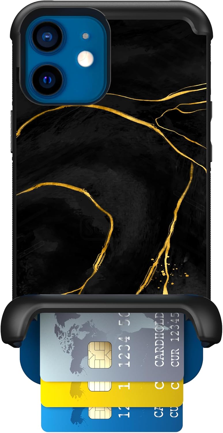 Scooch iPhone 12/12 Pro Case with Hidden Card Holder Feature