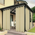 Waterproof Indoor/Outdoor Curtains for Patio 84W x 95L - Privacy