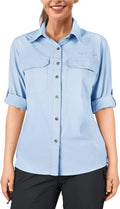33,000ft Women's UPF 50 Long Sleeve Sun Protection Shirt - Quick Dry