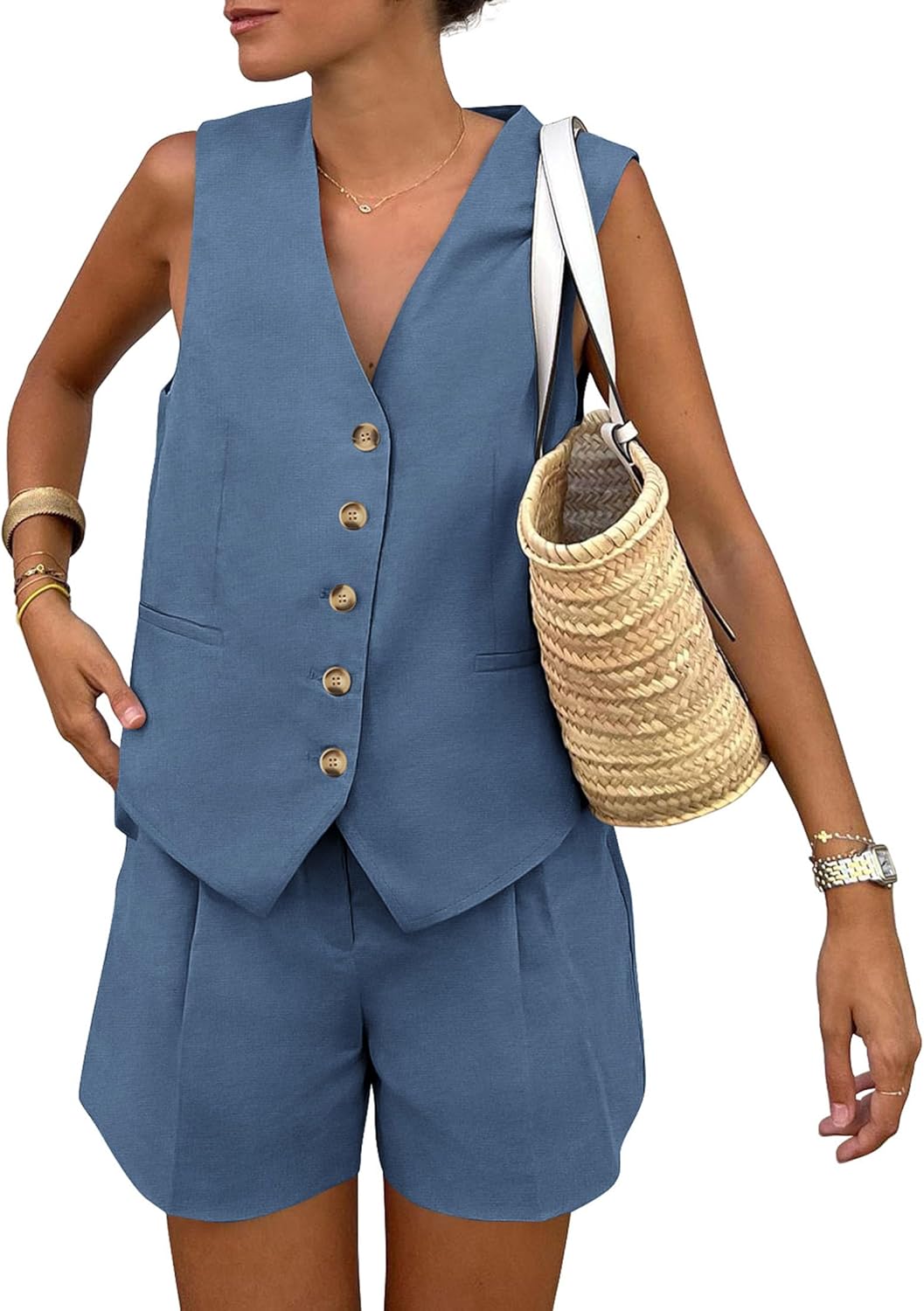Stylish Summer 2 Piece Outfits for Women by PRETTYGARDEN