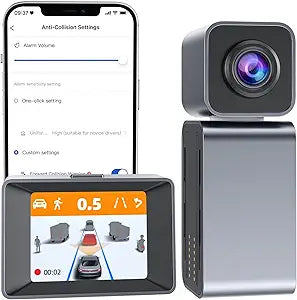 MINIEYE AI Collision Avoidance Device - Smart Dash Cam with ADAS