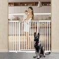 41in Extra Tall Pet Gate for Large Dogs 54.7-63.0in Wide - No Jumping