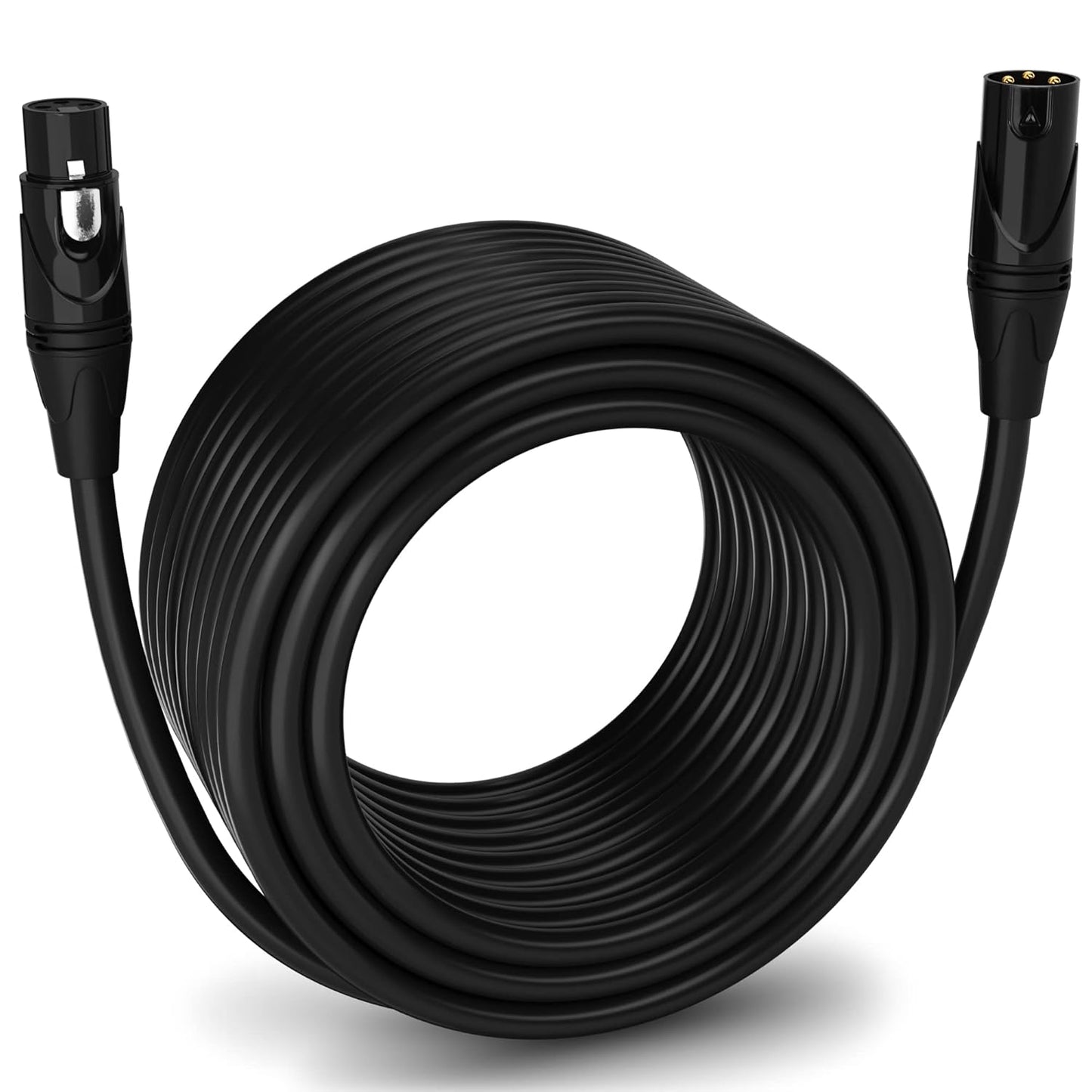 LyxPro 100 Feet XLR Microphone Cable for Pro Audio Needs