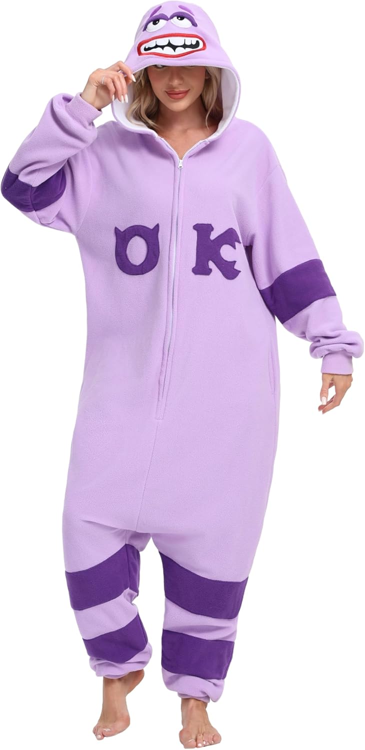 Wishliker Unisex Adult Onesie Pajamas for Cozy Fun and Comfort