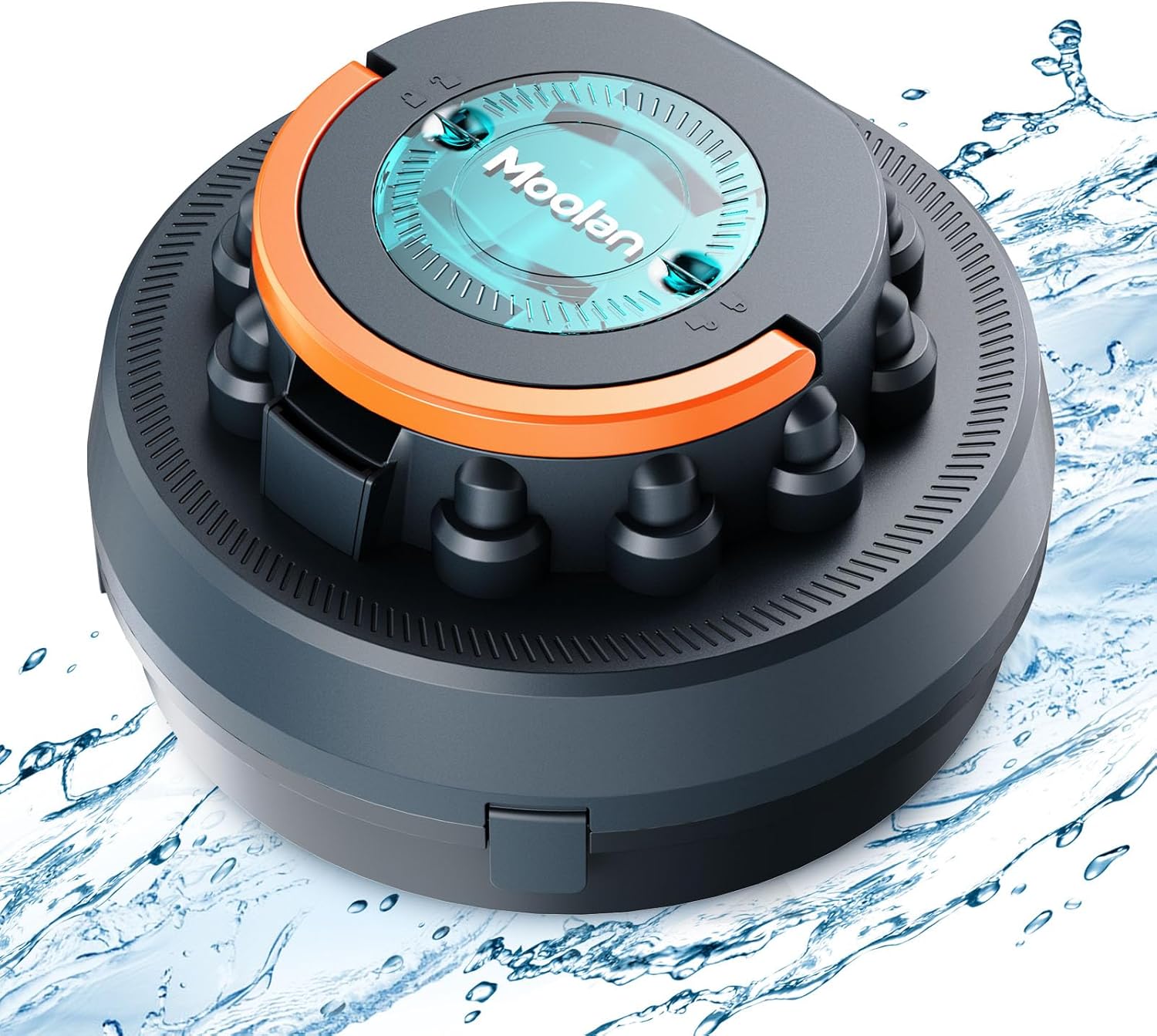 MOOLAN Cordless Robotic Pool Cleaner for Above Ground Pools