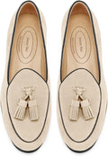 Journey West Suede Tassel Loafer for Women - Classic Slip-On Style