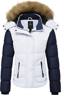 wantdo Women's Hooded Winter Coat Thicken Quilted Puffer Jacket - Warm