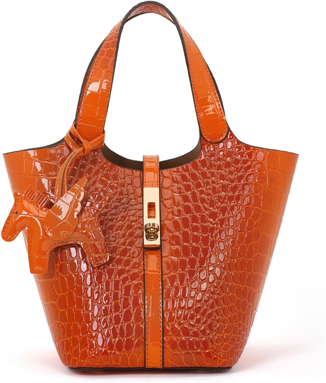Kadynow Vegan Leather Bucket Purse for Women - Stylish Tote