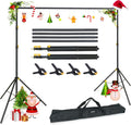 Backdrop Support Stand Kit 10x6.5ft Adjustable Photo Background