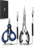 Hook Remover Fishing Pliers - Needle Nose Braided Line Cutter