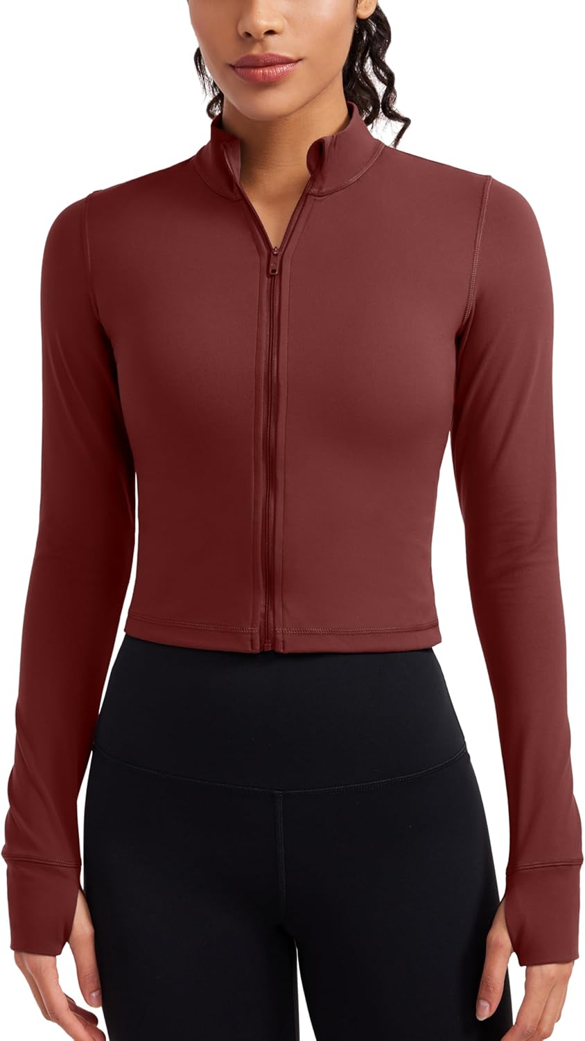 CRZ YOGA Butterluxe Cropped Athletic Jackets for Women Review