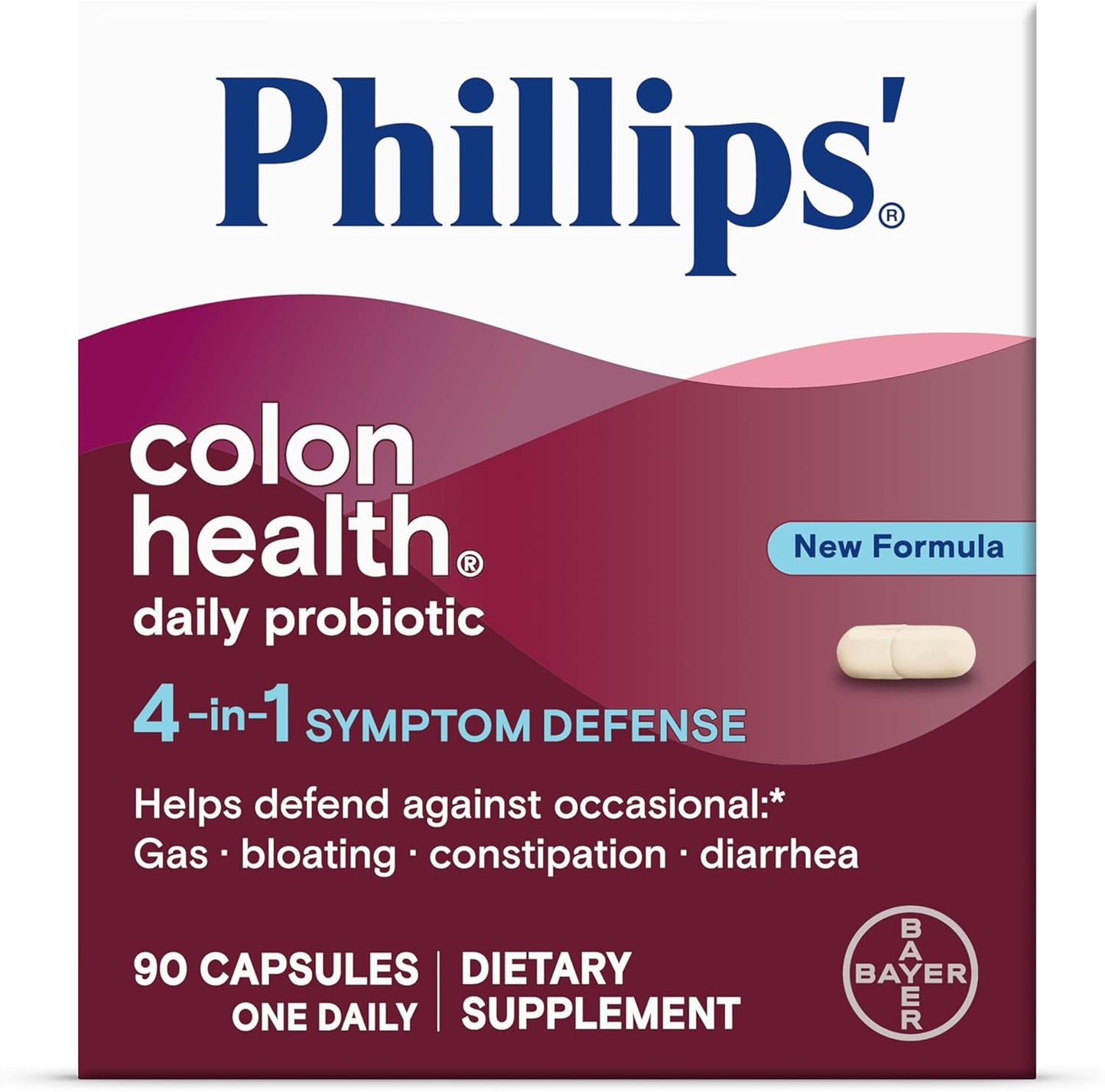 Phillips Colon Health Daily Probiotic Capsules for Digestive Support