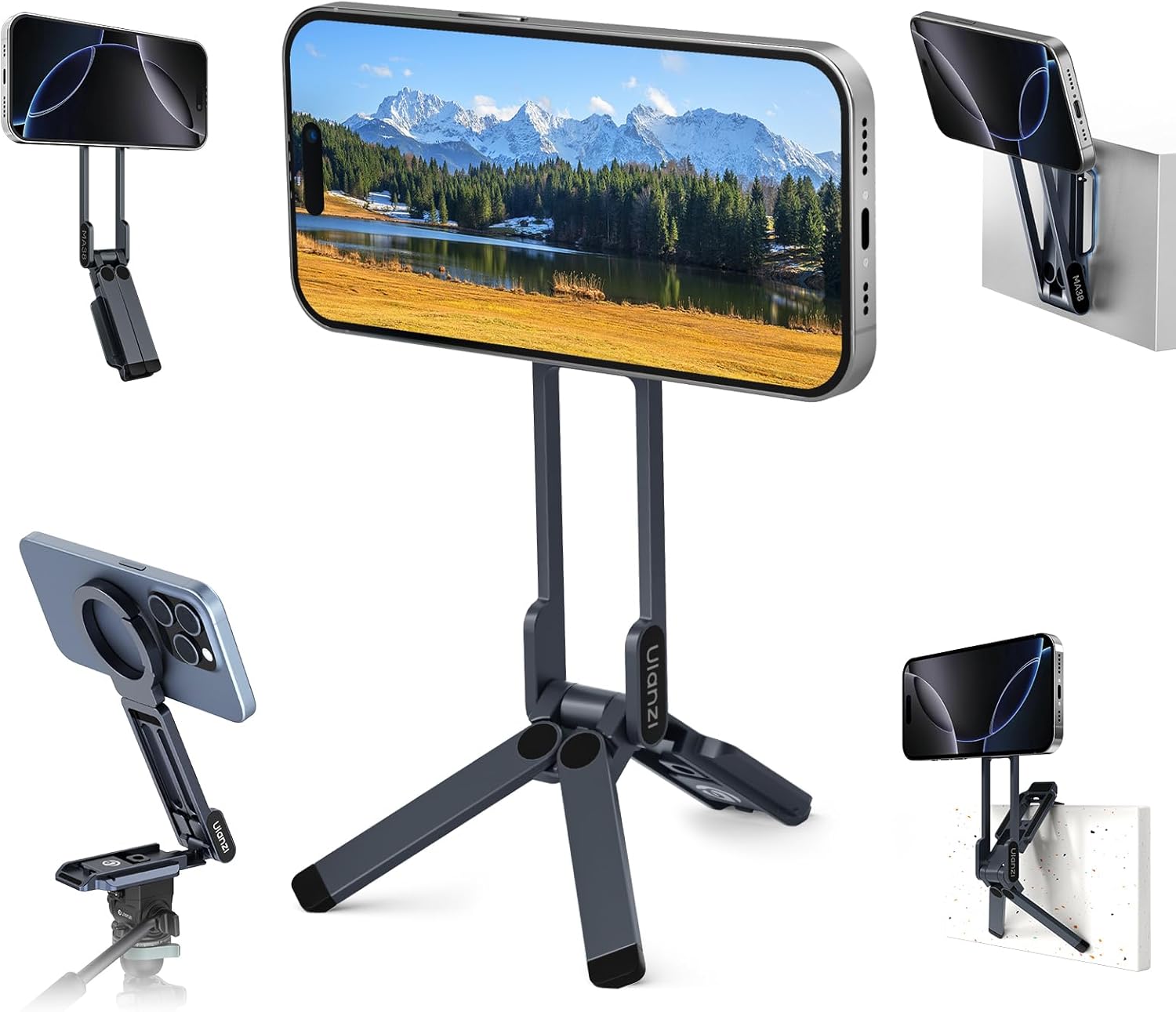 ULANZI Magnetic Phone Tripod for iPhone: Versatile Mini Tripod