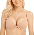 Wingslove Women's Push Up Bra Deep V Plunge Multiway - 2 Cups Up