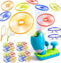 Outdoor Flying Disc Launcher for Kids Ages 3-8 - Active Backyard Game
