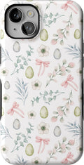 Casely iPhone 14 Plus Case So Eggxtra Spring Garden - Bold Protection