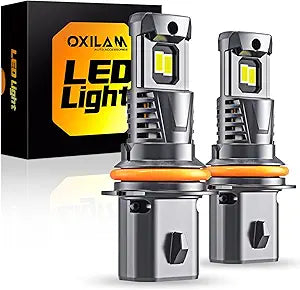 OXILAM 9007 HB5 Bulbs - 30,000LM Ultra Brightness & 20 Years Lifespan