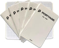 Portage Small Graph Notebook Notepad for Field Notes - Pack of 6