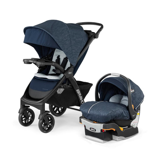 Chicco Bravo LE Trio Travel System with KeyFit 30 Zip Car Seat