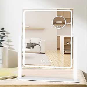 SLIMOON Hollywood Vanity Mirror with Lights for Perfect Makeup