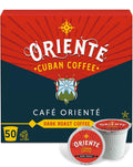 Oriente Dark Roast Coffee Pods 50 ct - Bold Cuban Flavor