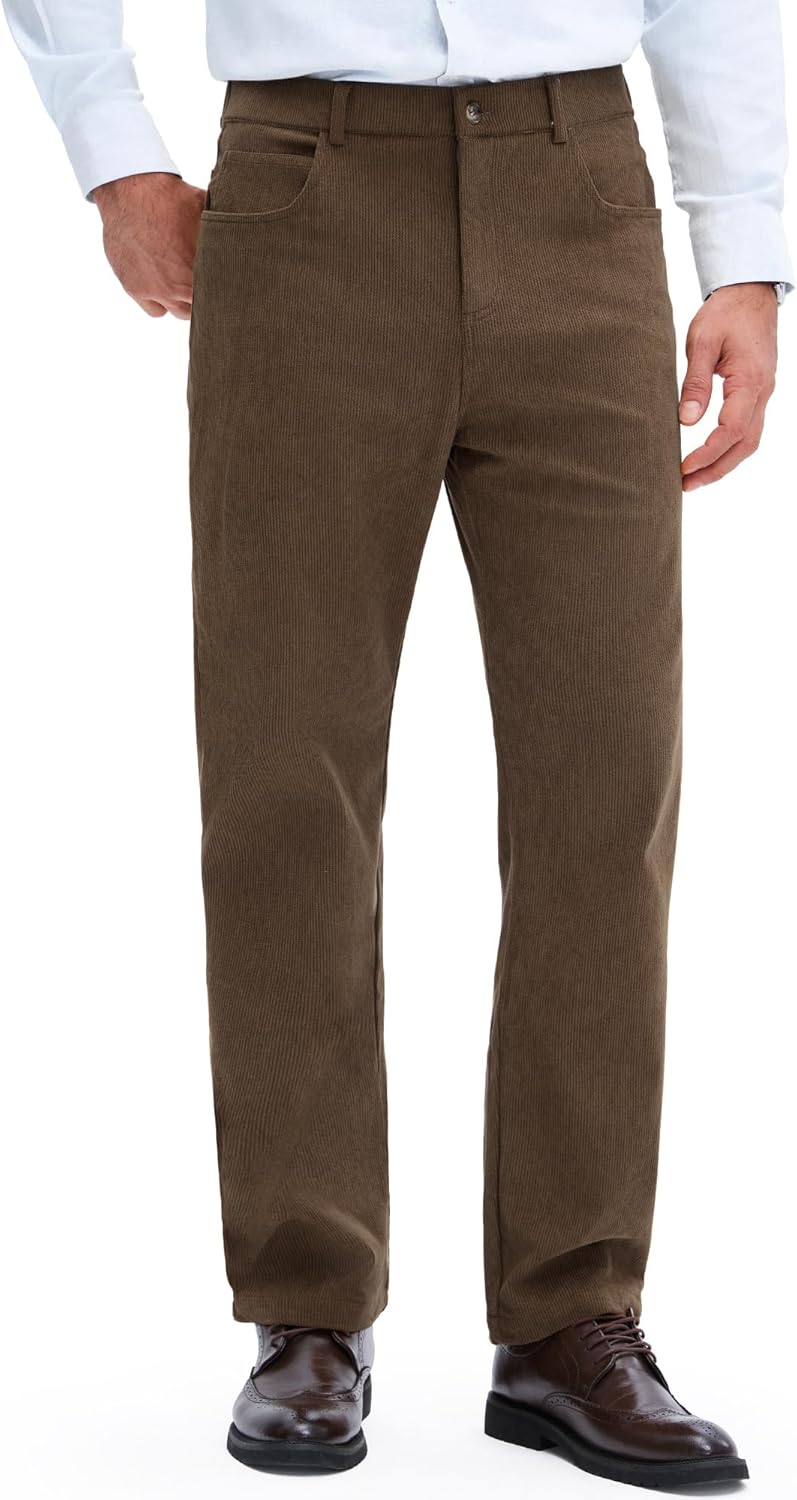 Men's Corduroy Pants by PLEPAN - Classic Casual Streetwear