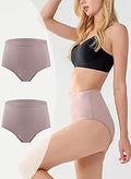 Washable Incontinence Underwear for Women - Leak-Proof High-Waisted