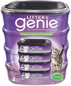 Litter Genie Refill Bags for Odor Control and Convenience