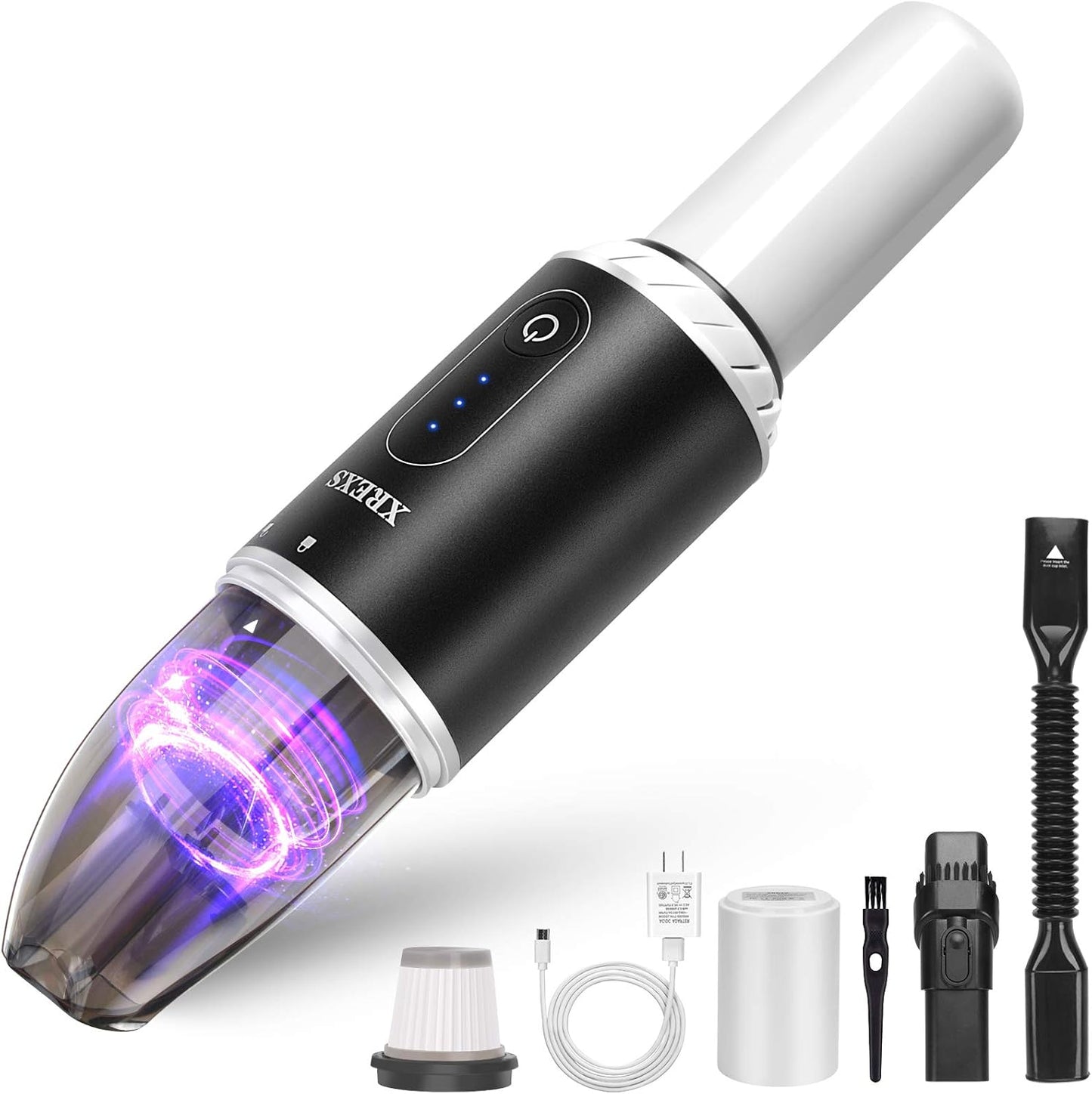 XREXS Cordless Handheld Vacuum - 8000Pa Strong Suction