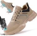 Steel Toe Work Shoes for Men Women Lightweight Safety Sneakers