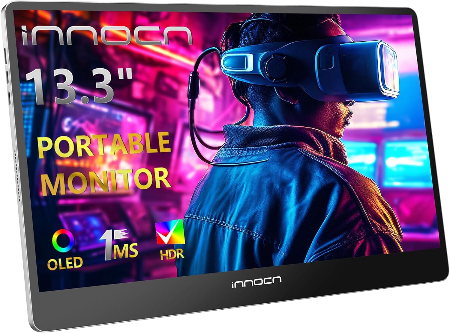 INNOCN 13.3 OLED Portable Monitor - FHD Gaming Display