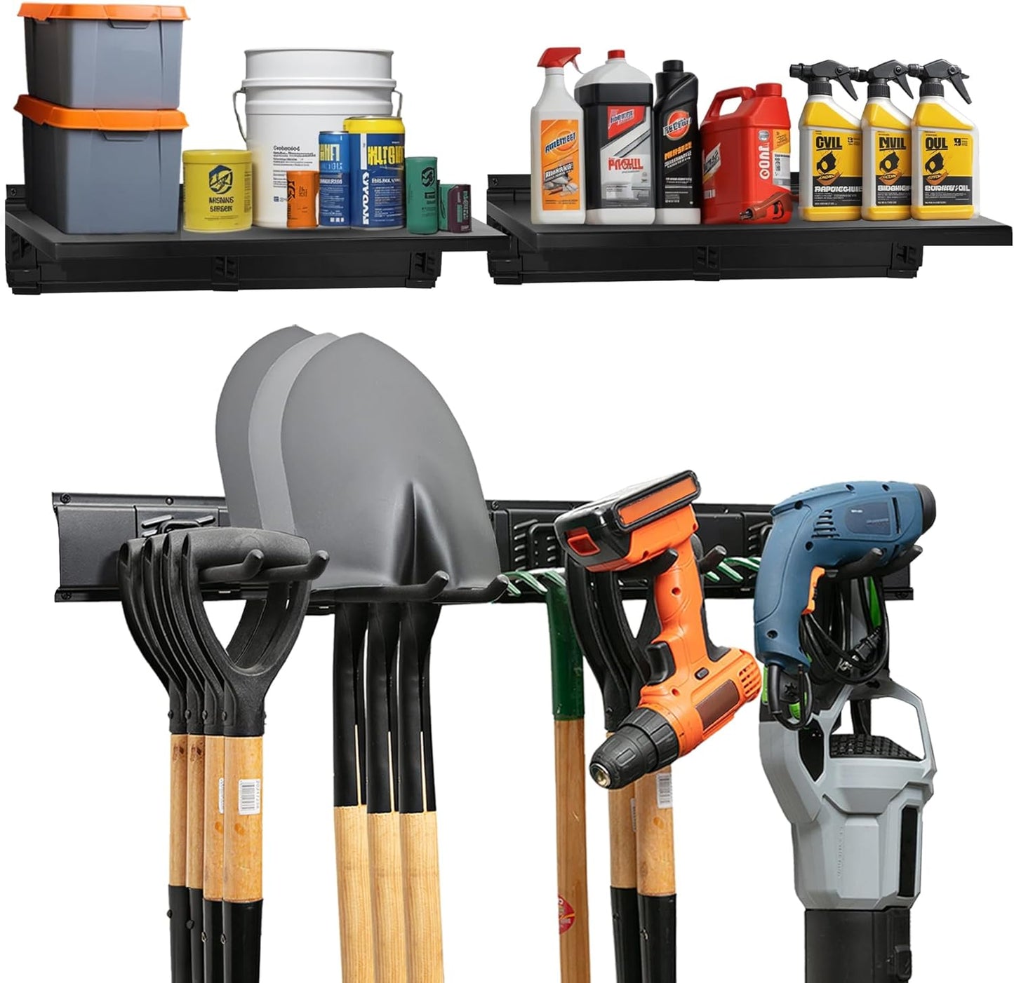 Heavy-Duty Garage Wall Storage System for Maximum Organization