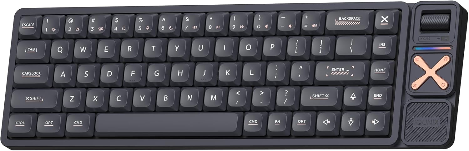 IQUNIX Magi65 Pro Low Profile Mechanical Keyboard for Comfort