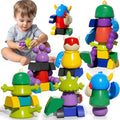 Magnet Robot Toy for 3 4 5 6 7 Years Old Boys - Magnetic Stacking