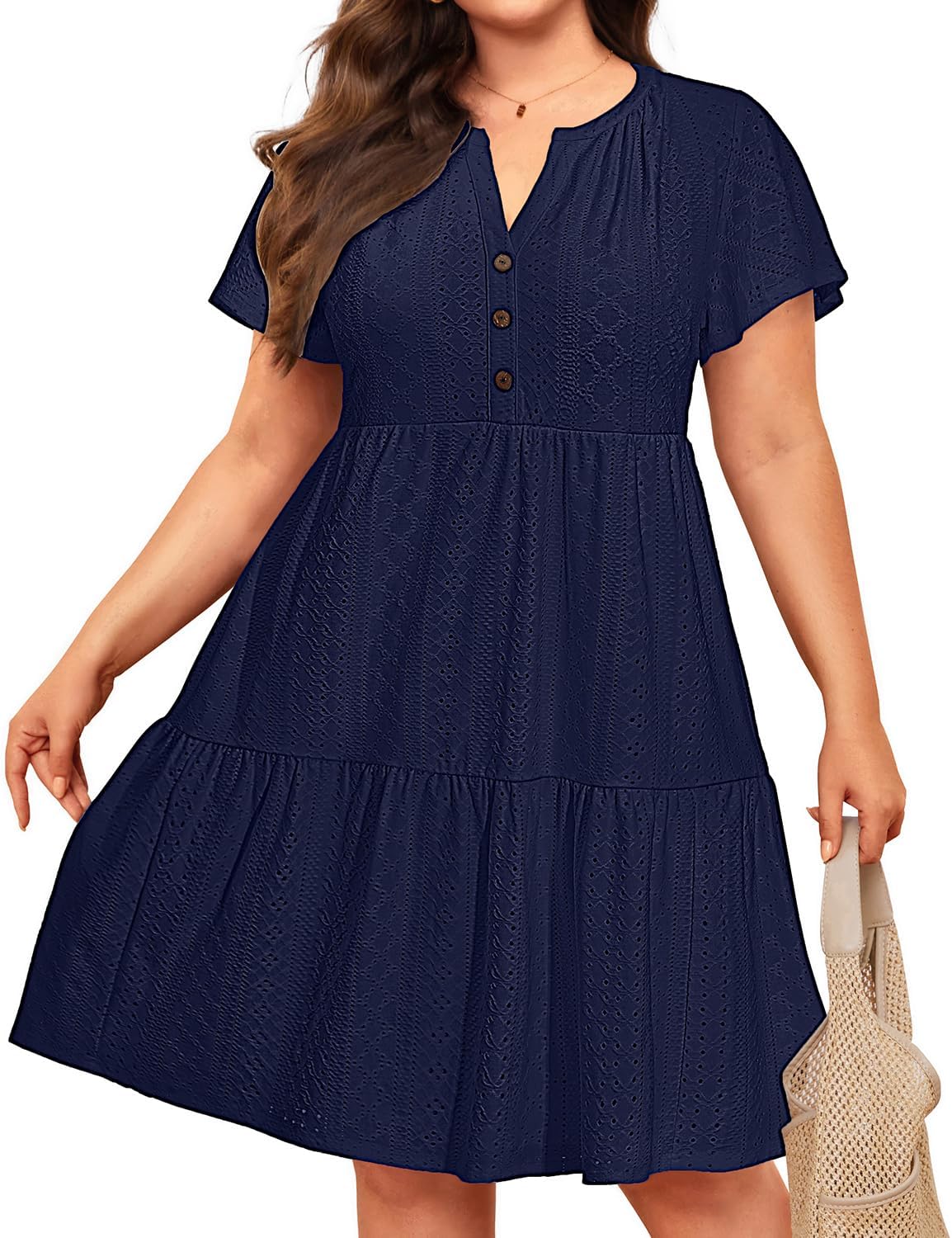Plus Size Summer Dress for Women - Casual Sundress Options