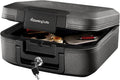 SentrySafe Dark Gray Fireproof and Waterproof Safe with Key Lock