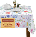 Maison d' Hermine Table Cloth Rectangle 54 x 72 in - Elegant Floral