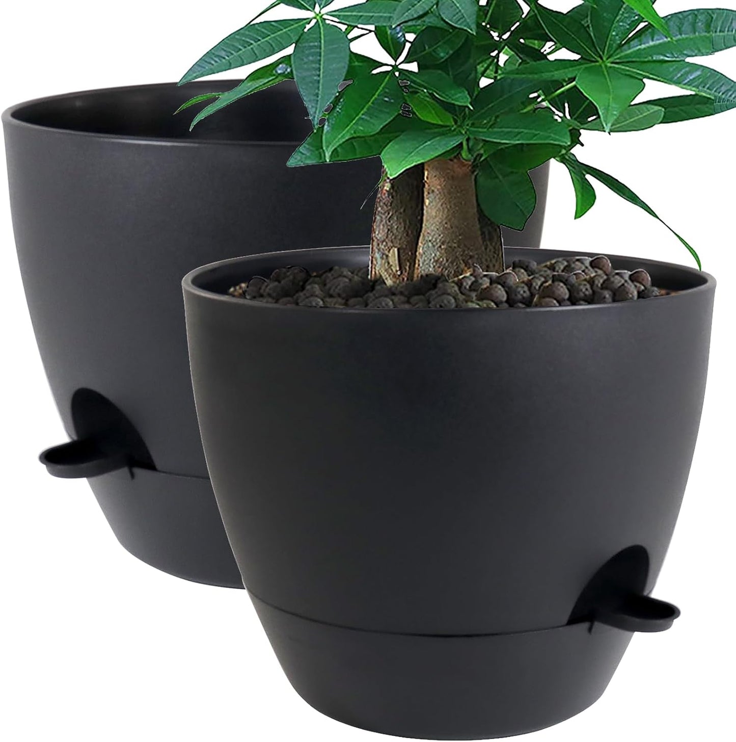 12inch Self Watering Planters with 60OZ Reservoir for Plants