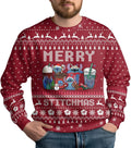 Whimsical Pet Christmas Sweater for Animal Lovers and Friends