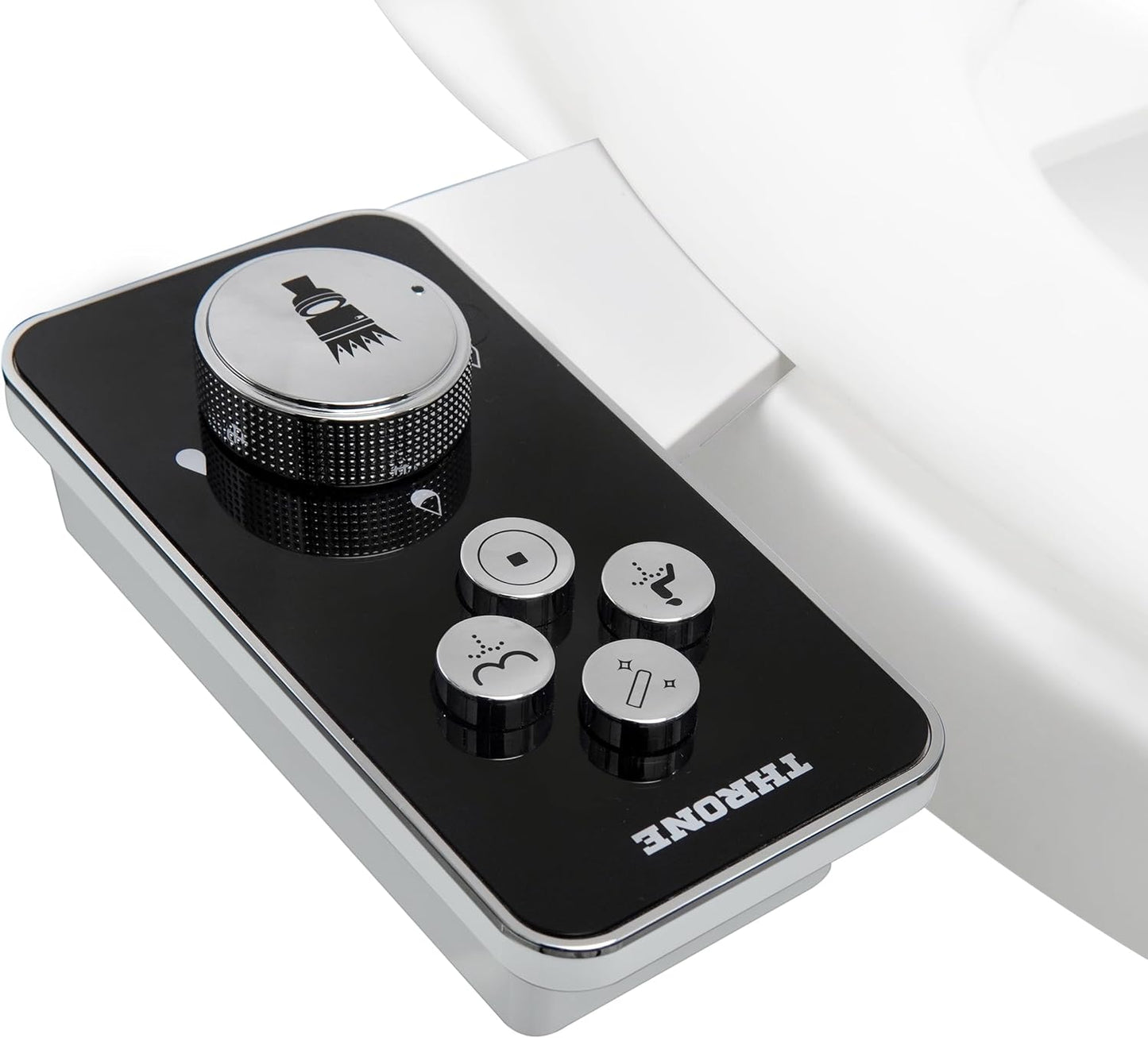 Throne Bidet Attachment - Non-Electric Self Cleaning Water Sprayer