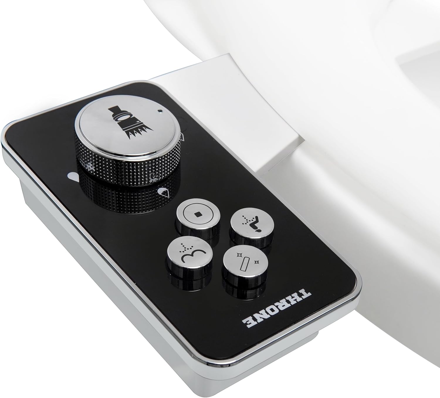 Throne Bidet Attachment - Non-Electric Self Cleaning Water Sprayer