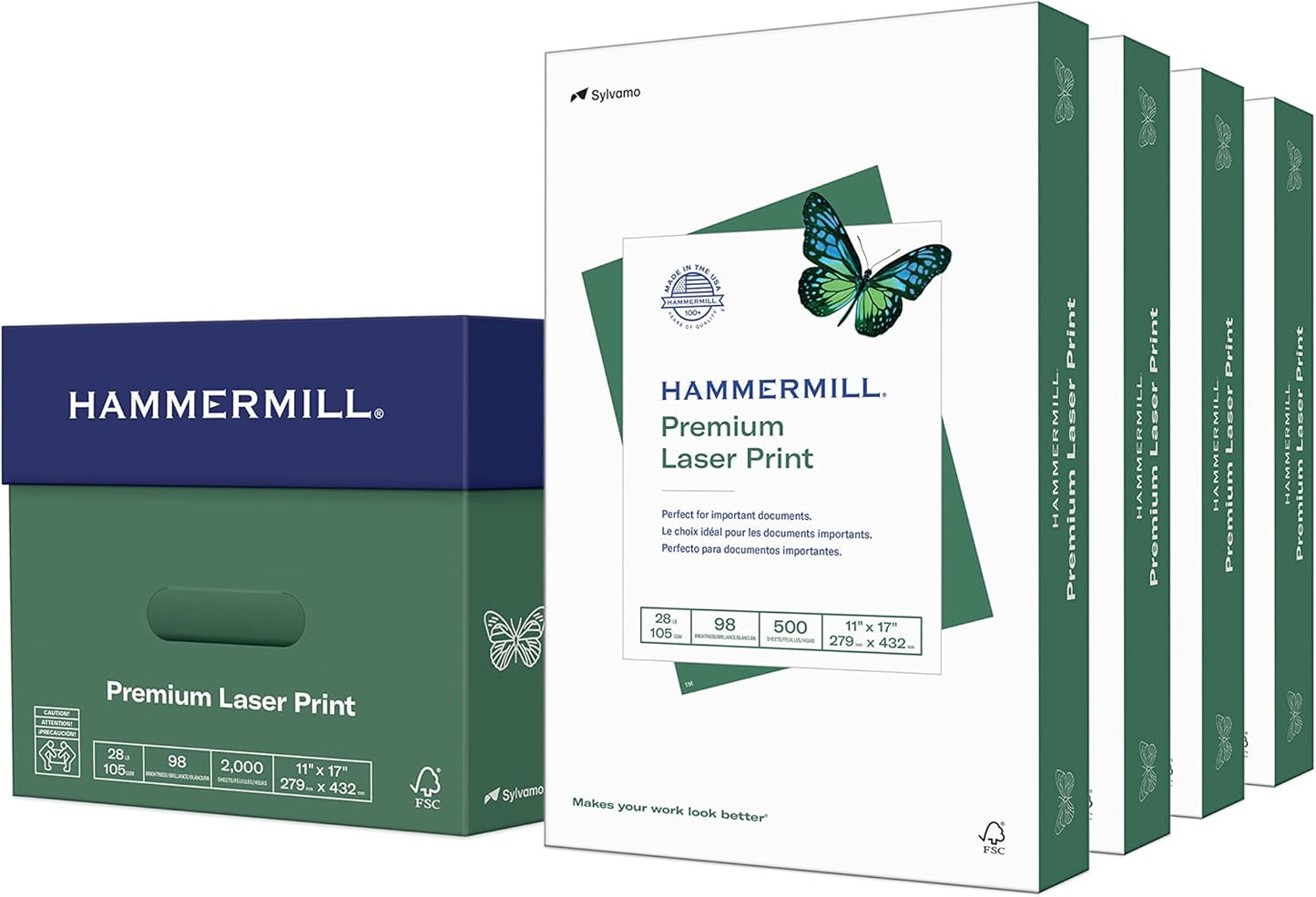 Hammermill Premium Laser Print Paper for Color-Intensive Printing