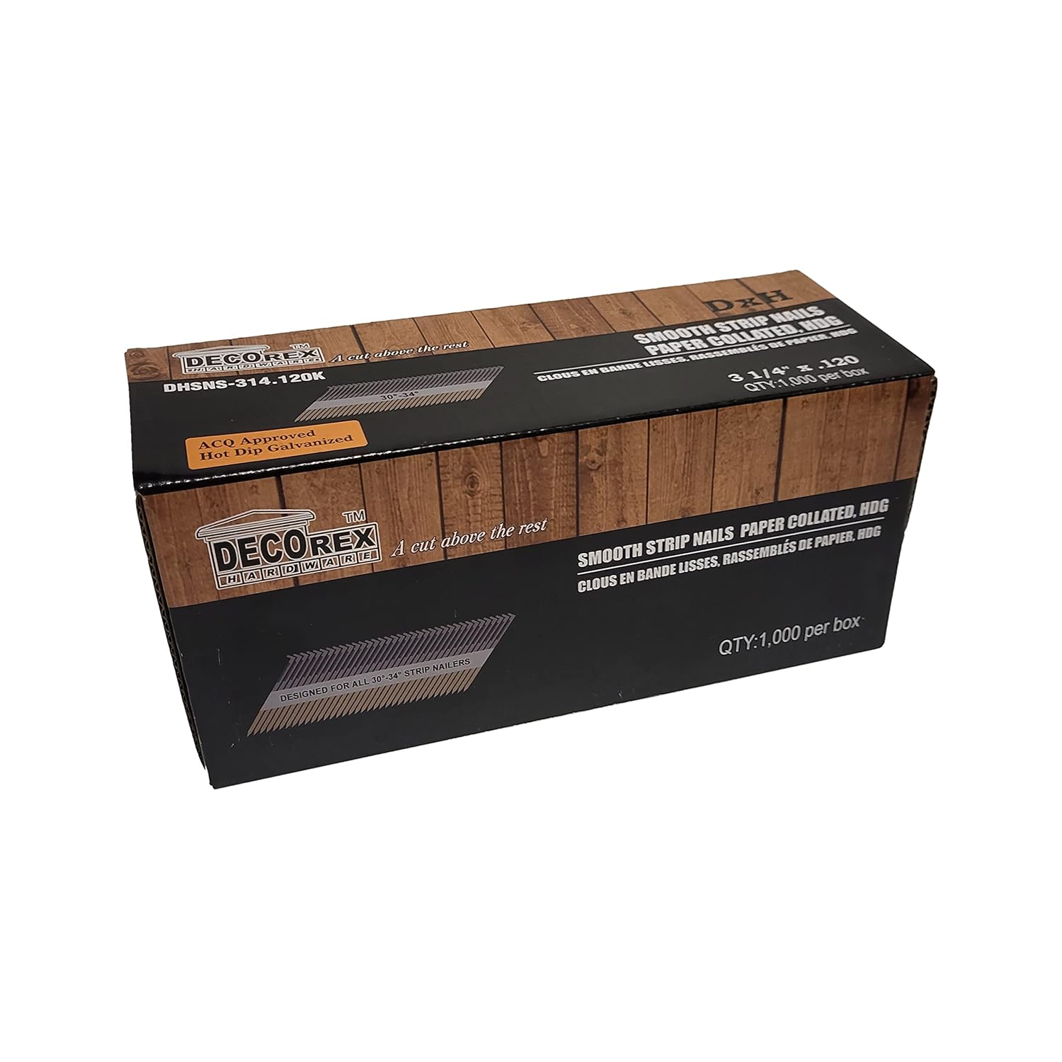 3 1/4in Smooth Shank Framing Nails for Reliable Construction