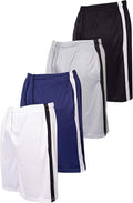 Reset Gym Shorts for Men - 4 Pack Breathable Workout Shorts